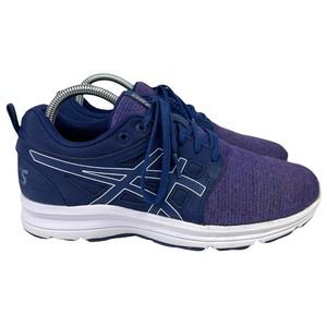 ASICS GEL TORRANCE BLUE WHITE AND PURPLE SNEAKERS WOMEN’S SIZE 8.5